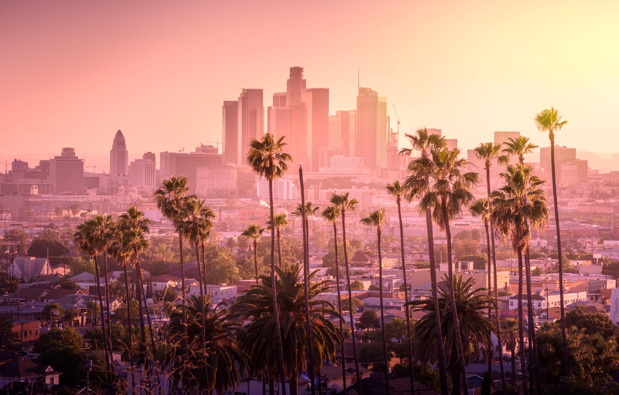 Picture of Los Angeles skyline